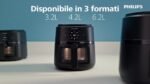 Philips NA231/00 Airfryer Serie 2000 Friggitrice ad Aria con Finestra 6.2 Litri 1700W Nero - immagine 14
