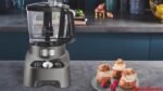Moulinex FP825E DoubleForce Robot da Cucina Multifunzione 1000W Ciotola 3 Litri Grafite - immagine 2