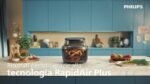 Philips NA342/00 Airfryer Serie 3000 Friggitrice ad Aria con Finestra 7.2 Litri 2000W Nero - immagine 14