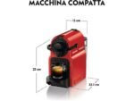 Krups Inissia XN1005K Macchina da Caffè a Capsule Nespresso 1260W Rosso e Nero - immagine 3