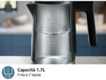 Philips HD9396/90 Serie 7000 Bollitore Elettrico Digitale Regolazione Temperatura 2200W 1.7 Litri Nero - immagine 6