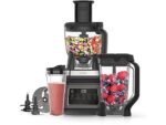 Ninja BN800EU 3-in-1 Robot da Cucina e Frullatore Auto-iQ 1200W Caraffa 2.1 Litri Nero