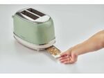 Ariete 155 Vintage Tostapane Elettrico con Pinze a 2 Fessure 800W Verde Pastello - immagine 3