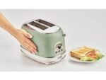 Ariete 155 Vintage Tostapane Elettrico con Pinze a 2 Fessure 800W Verde Pastello - immagine 5