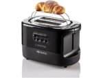 Ariete Toastime Tostapane Elettrico con Pinze a 2 Fessure 700W 9 Livelli di Doratura Nero - immagine 4