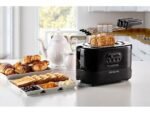 Ariete Toastime Tostapane Elettrico con Pinze a 2 Fessure 700W 9 Livelli di Doratura Nero - immagine 10