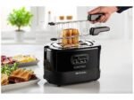 Ariete Toastime Tostapane Elettrico con Pinze a 2 Fessure 700W 9 Livelli di Doratura Nero - immagine 9