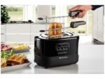 Ariete Toastime Tostapane Elettrico con Pinze a 2 Fessure 700W 9 Livelli di Doratura Nero - immagine 11