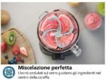 Philips HR3041/00 Serie 5000 Frullatore ad Alta Velocità 1200W Bicchiere in Vetro 2 Litri Nero - immagine 7