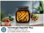 Philips NA342/00 Airfryer Serie 3000 Friggitrice ad Aria con Finestra 7.2 Litri 2000W Nero - immagine 5