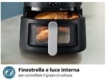 Philips NA231/00 Airfryer Serie 2000 Friggitrice ad Aria con Finestra 6.2 Litri 1700W Nero - immagine 8
