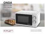 Melchioni Family Onda Forno a Microonde con Grill Libera Installazione 800W 20 Litri Bianco - immagine 4