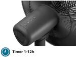 Philips CX3550/01 Serie 3000 Ventilatore 2-in-1 Smart Wi-Fi 50W 7 Pale SilentWings Nero - immagine 10