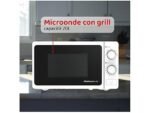 Melchioni Family Onda Forno a Microonde con Grill Libera Installazione 800W 20 Litri Bianco - immagine 8
