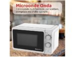 Melchioni Family Onda Forno a Microonde con Grill Libera Installazione 800W 20 Litri Bianco - immagine 5