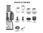 Kenwood FDP65.590SI MultiPro Express Robot da Cucina Compatto 1000W Ciotola 3 Litri Silver - immagine 6