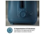 Philips HD2511/70 Serie 3000 Tostapane Elettrico a 2 Fessure Auto-Centranti 830W Blu - immagine 5