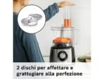 Bosch MCM3501M MultiTalent 3 Robot da Cucina Multifunzione 800W Ciotola 2.3 Litri Nero e Inox - immagine 5