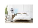 OK OSF 405026 B Ventilatore a Piantana con Telecomando 45W 5 Pale Nero e Grigio - immagine 10