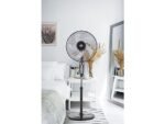 OK OSF 405026 B Ventilatore a Piantana con Telecomando 45W 5 Pale Nero e Grigio - immagine 14