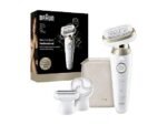 Braun Silk-épil 9 Flex SES9-060 Epilatore Elettrico Wet e Dry con Testina Flessibile Oro