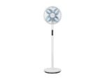 Midea MFS302RDDW Ventilatore a Piantana Ultra Silenzioso a 8 Pale con Telecomando 30W Bianco e Azzurro - immagine 2