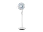 Midea MFS302RDDW Ventilatore a Piantana Ultra Silenzioso a 8 Pale con Telecomando 30W Bianco e Azzurro - immagine 5