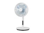 Midea MFS302RDDW Ventilatore a Piantana Ultra Silenzioso a 8 Pale con Telecomando 30W Bianco e Azzurro - immagine 3