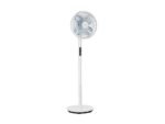 Midea MFS302RDDW Ventilatore a Piantana Ultra Silenzioso a 8 Pale con Telecomando 30W Bianco e Azzurro - immagine 11