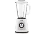 Moulinex LM4351 Blendforce 2 Frullatore Elettrico 800W Bicchiere in Vetro 1.25 Litri Rosso