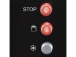 Koenic KTO 120 Tostapane Elettrico a 2 Fessure 870W con Scaldapanini Nero e Acciaio - immagine 5