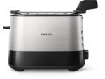 Philips HD2639/90 Viva Collection Tostapane Elettrico a 2 Fessure Ampie 730W Nero e Silver - immagine 2