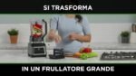 Ninja BN800EU 3-in-1 Robot da Cucina e Frullatore Auto-iQ 1200W Caraffa 2.1 Litri Nero - immagine 8