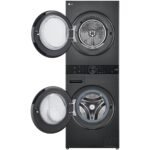 LG WashTower WT1210BBF 12/10 Kg Classe A AI DD Wi-Fi con Pompa di Calore Platinum Black - immagine 10