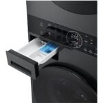 LG WashTower WT1210BBF 12/10 Kg Classe A AI DD Wi-Fi con Pompa di Calore Platinum Black - immagine 12
