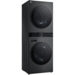 LG WashTower WT1210BBF 12/10 Kg Classe A AI DD Wi-Fi con Pompa di Calore Platinum Black - immagine 3