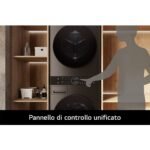 LG WashTower WT1210BBF 12/10 Kg Classe A AI DD Wi-Fi con Pompa di Calore Platinum Black - immagine 21