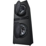 LG WashTower WT1210BBF 12/10 Kg Classe A AI DD Wi-Fi con Pompa di Calore Platinum Black - immagine 7