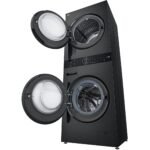 LG WashTower WT1210BBF 12/10 Kg Classe A AI DD Wi-Fi con Pompa di Calore Platinum Black - immagine 8