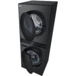 LG WashTower WT1210BBF 12/10 Kg Classe A AI DD Wi-Fi con Pompa di Calore Platinum Black - immagine 9