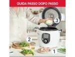 Moulinex Cookeo+ CE85BA10 Multicooker Intelligente 1600W 6L 180 Ricette Bianco - immagine 4