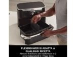 Ninja Friggitrice ad Aria FlexDrawer AF500EU - MegaZone Modulabile 10.4 L, Dual Zone, 2470W, Nero - immagine 6