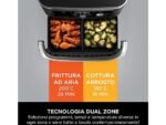 Ninja Friggitrice ad Aria FlexDrawer AF500EU - MegaZone Modulabile 10.4 L, Dual Zone, 2470W, Nero - immagine 9