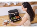 Ninja Friggitrice ad Aria FlexDrawer AF500EU - MegaZone Modulabile 10.4 L, Dual Zone, 2470W, Nero - immagine 13