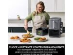 Ninja Friggitrice ad Aria Double Stack XL SL400EU - 2 Cestelli Verticali 9.5 L, 2470W, Grigio - immagine 12