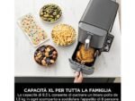 Ninja Friggitrice ad Aria Double Stack XL SL400EU - 2 Cestelli Verticali 9.5 L, 2470W, Grigio - immagine 13
