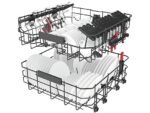 Whirlpool Lavastoviglie a Libera Installazione WFC 3C26 PF X - 60 cm, 46 dB, PowerClean, Classe E - immagine 13
