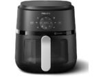 Philips Friggitrice ad Aria Serie 2000 NA221/00 - Cestello con Finestra 4.2 L, Rapid Air, 1500W, Nero