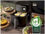 Philips Friggitrice ad Aria Serie 7000 XXL HD9876/90 - Cestello 8.3 L, CombiAir, Wi-Fi, 2200W, Nero - immagine 8