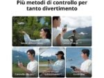DJI Neo Drone Quadricottero tascabile 4K 12MP 22GB Grigio - immagine 5